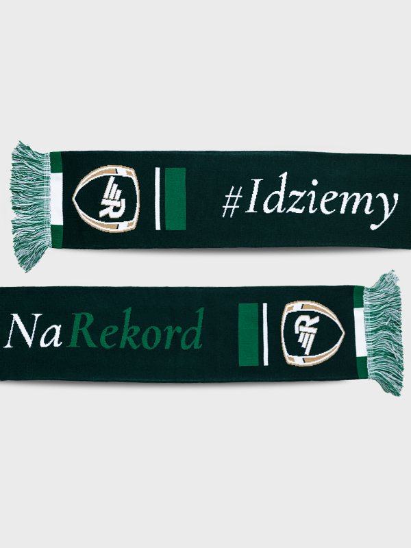 Szalik klubowy "Idziemy na Rekord"